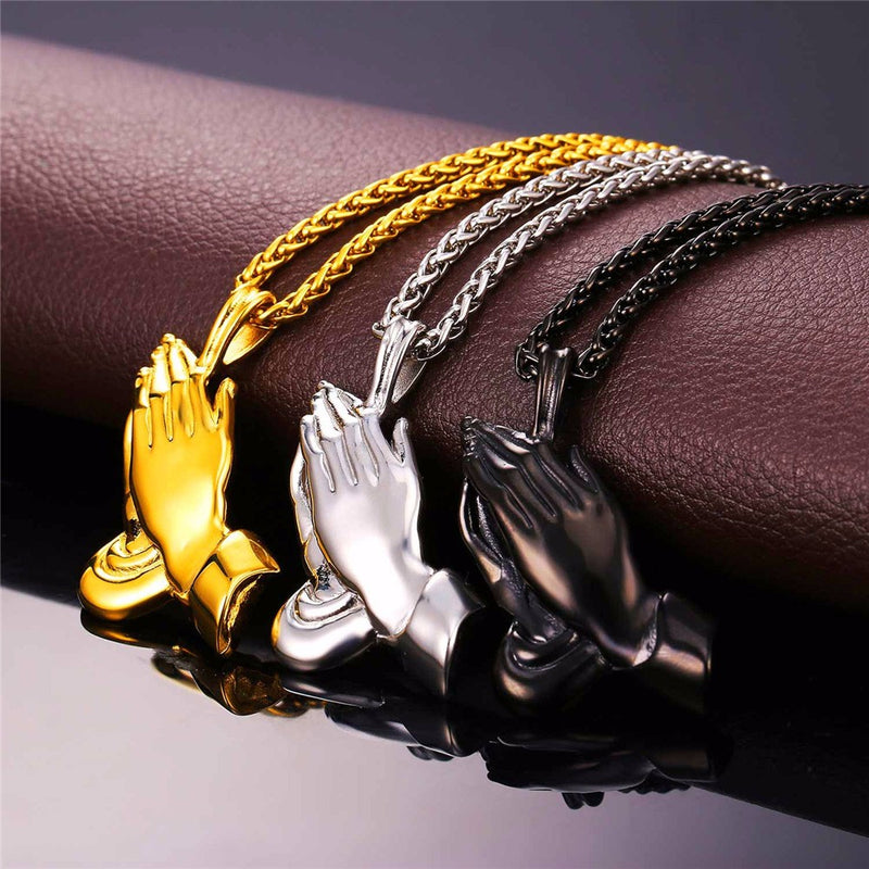 Praying Hands Necklace