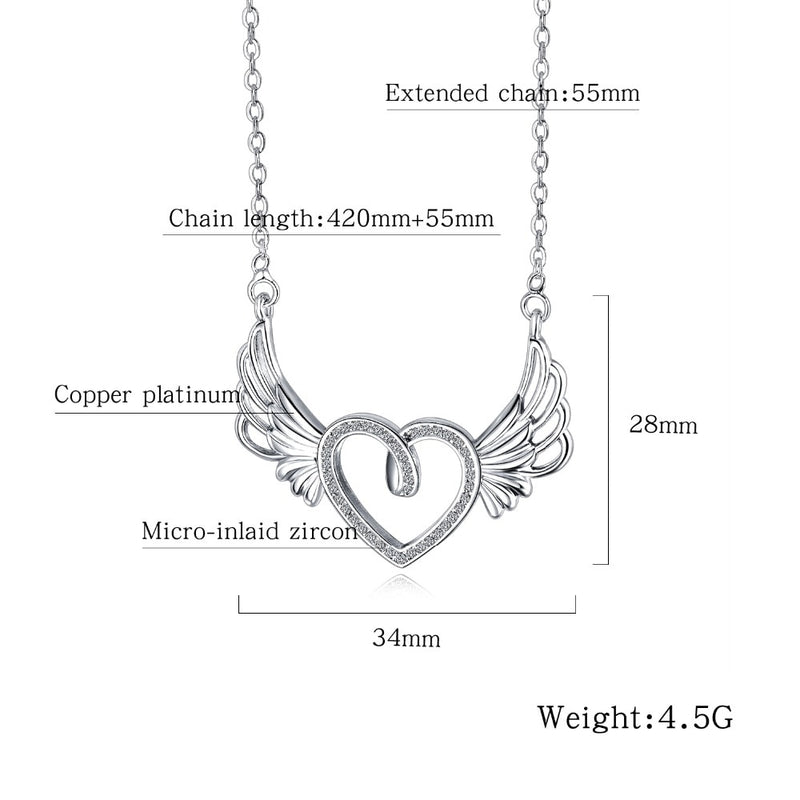 Flying Heart Necklace