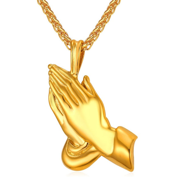 Praying Hands Necklace