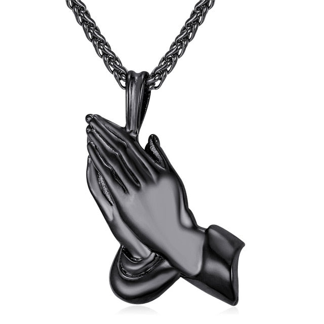 Praying Hands Necklace